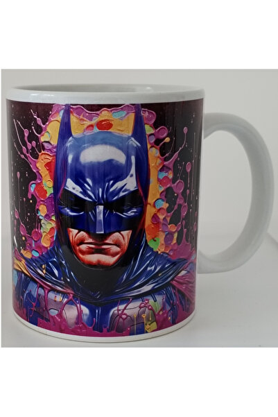 OEM Cana albă personalizată „BATMAN”, INOVATIX®. 330 ml