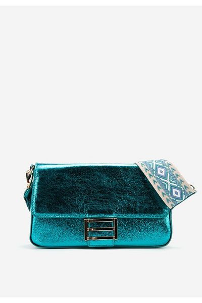 B T Shoes Geanta de umar Zarina turcoaz