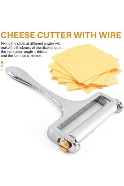 Kamenda Cheese Slicer, Stainless Steel, Silver, 12.5 X 11.5 Cm