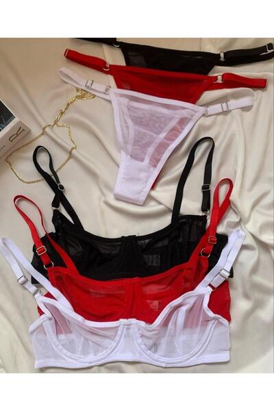 Freya Tül Çamaşır Takımı