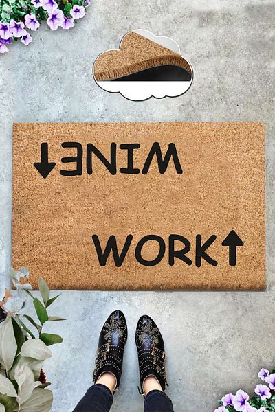 Chilai Home Изтривалка за коса Coco Opus Koko 40x60 см