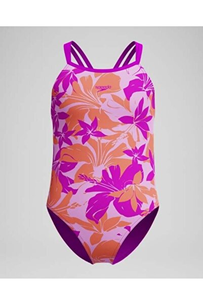 SPEEDO Printed Twinstrap Kız Çocuk Mayo