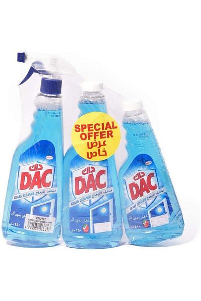 DAC منظف متعدد الأغراض للنوافذ والزجاج بدون خطوط