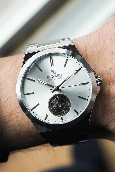 Reward Rwa 146344   Automatic Men's Wrist Watch with Steel Cord