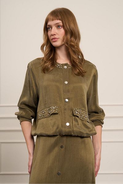 FTZ WOMEN Women's Cupra Skirt Suit Khaki 31063