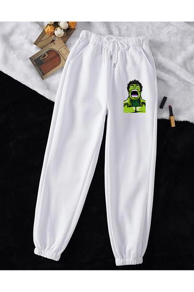 RPT MODA ΦΟΡΜΑ JOGGER ΜΕ ΕΛΑΣΤΙΚΟ ΠΟΔΙ ΚΑΙ ΤΣΕΠΕΣ ΜΕ ΕΚΠΤΩΣΗ HULK PRINTED JOGGER