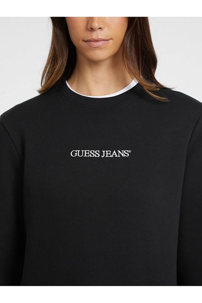 Guess Jeans Women's black sweatshirt kc811 Guess jeans