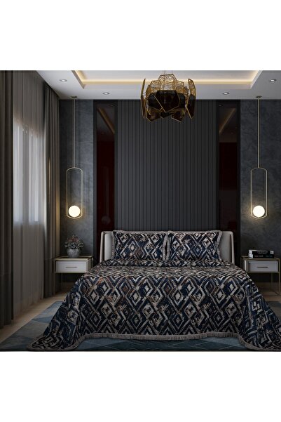 Lidoma Home CELIA JACQUARD, set dublu pentru două persoane, țesătură pichet p...