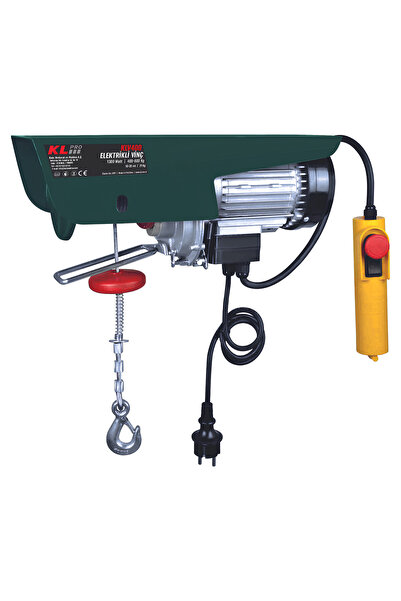 Genel Markalar KLV400 1300Watt 400/800Kg Elektrikli Halatlı Vinç