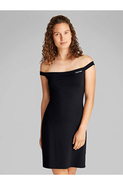 Calvin Klein LOGO MILANO BARDOT DRESS