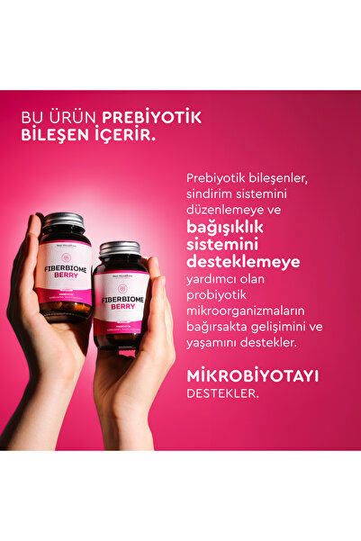 Next Microbiome Fiberbiome Berry Prebiyotik Içeren Takviye Edici Gıda