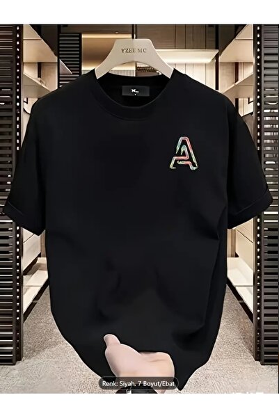 Derays A sırt Ve Ön Baskılı Modern Renkli Modern Unisex Tsihirt