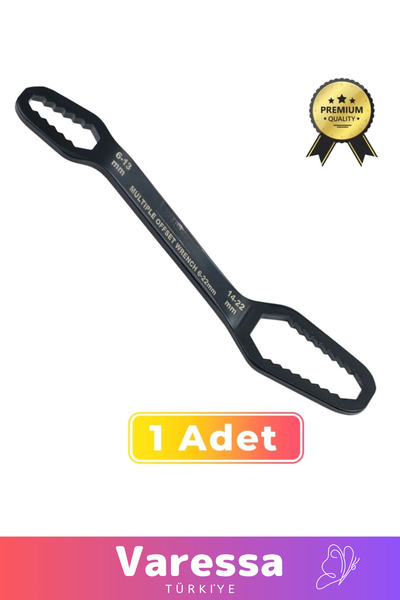 Genel Markalar Özel Seri Paslanmaz Çelik Alet Çantası Olmazı Eğri Çoklu Anahtar 6mm-22mm