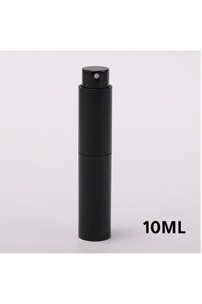 MIBRU Black Refillable Spray Bottle – Compact Glass Container for Coffee Bean Moisture
