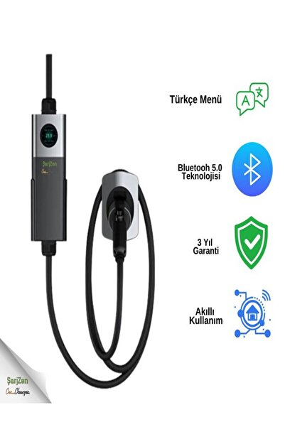 PowerZen Charge Pro 3 - 22 kW Taşınabilir Elektrikli Araç Şarj Cihazı