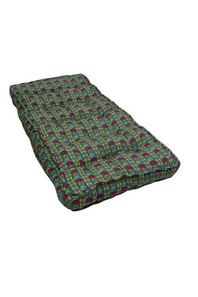 smart home Luxury cotton mattress and cover with ideal dimensions (180 cm x 90 cm x 10 cm) for home, camps