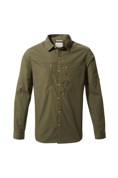Craghoppers Kiwi Boulder Ls Men's Shirt-Khaki