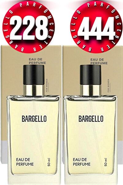 Bargello 228 Kadın Parfüm Oriental 50 ML EDP + 444 Kadın Parfüm Oriental 50 M...