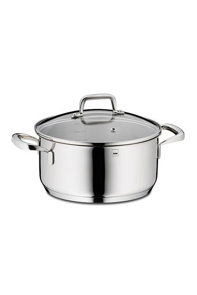 KELA Keck Lang Caserola cu capac inox 18/10 FLAVORIA 20 cm