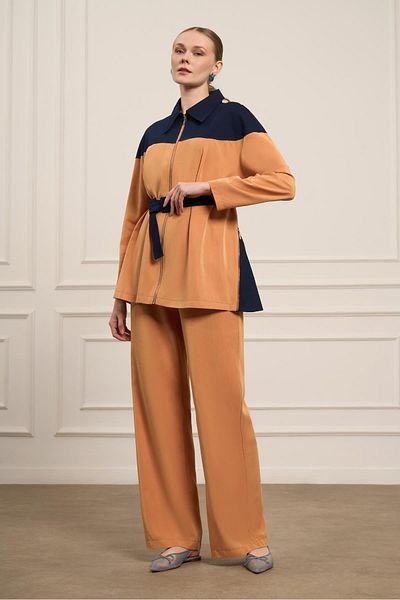 FTZ WOMEN Women's Tansel Jeans Suit Orange 31093
