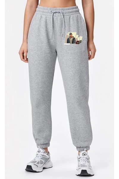 RPT MODA ΦΟΡΜΑ JOGGER ΜΕ ΕΛΑΣΤΙΚΕΣ ΤΣΕΠΕΣ EMINEM PRINTED JOGGER BOTTOM TRACKSUIT
