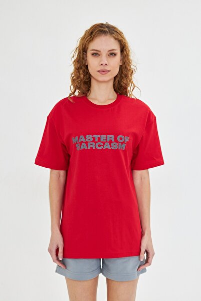 GIA - ART Ženska majica "Master of Sarcasm" Štampano kratkih rukava 100% pamuk