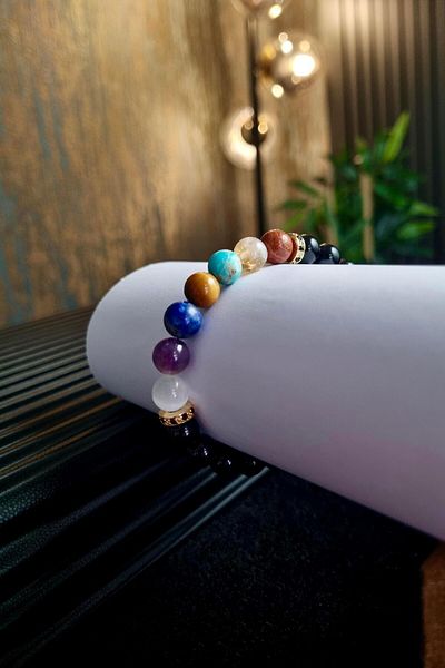 dergah tesbih Natural Stone Star Pass Bracelet