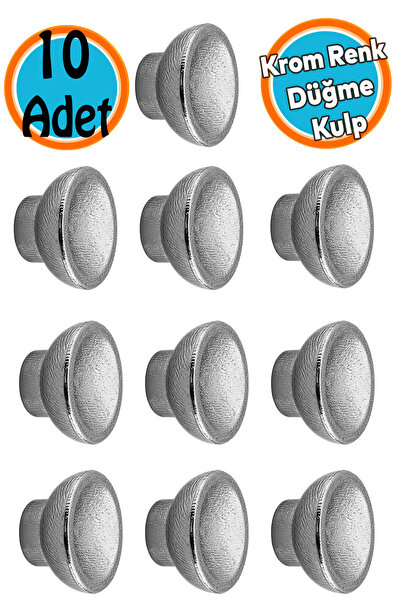 NZB Mobilya Mutfak Dolap Dolabı Çekmece Kulpu Kulbu Plastik Altın Tek Vida Gü...