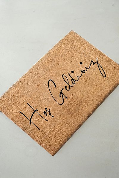 Chilai Home Coco Failte 40x60 Cm Natural Koko Bristle Mat, India Natural Door Mat