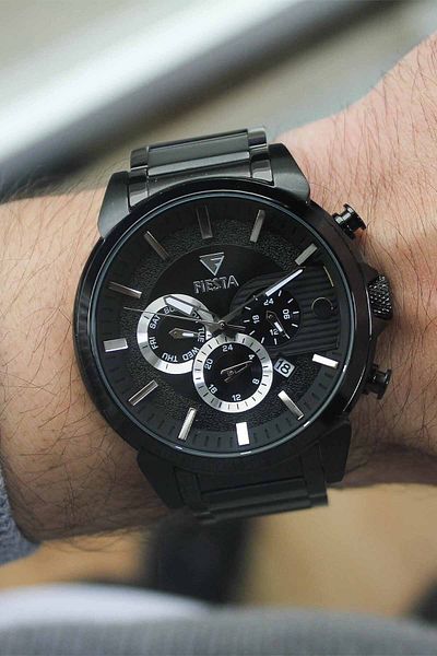 Fiesta Fs 600748   Men's Wrist Watch with Steel Cord