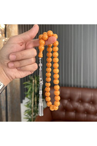 dergah tesbih Şahin Ağa Series - Mixed Amber