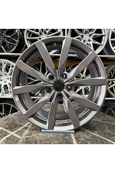 kormetal 17 İnç 5x112 Di̇jon Golf Uyumlu Titanyum Jant Modeli Volkswagen (4adet)