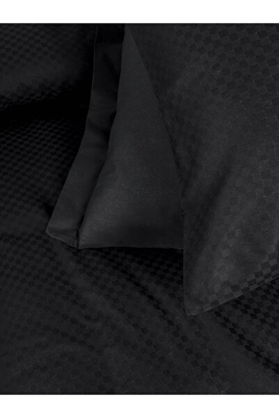 Cotton Box Plaid Ranforce Tek Kişilik Nevresim Takımı Siyah