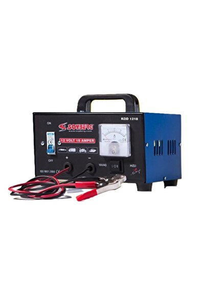 Soyberg S1218 Akü Şarj Cihazı 12V 18Ah
