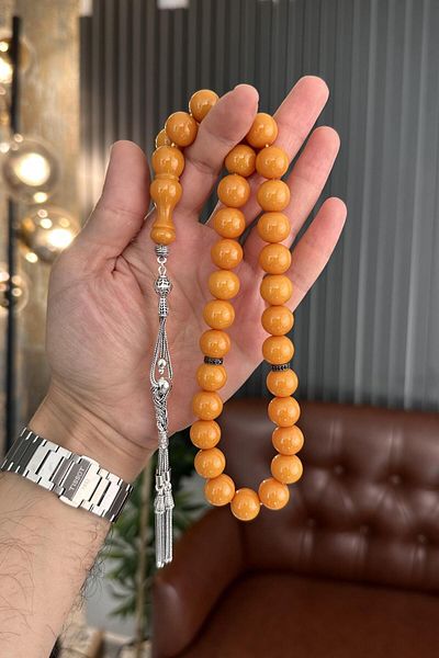dergah tesbih Şahin Ağa Series - Mixed Amber