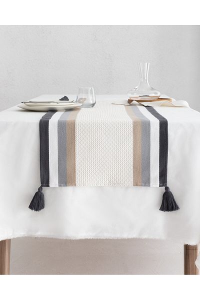 Madame Coco Corinne Runner - Grau/Beige