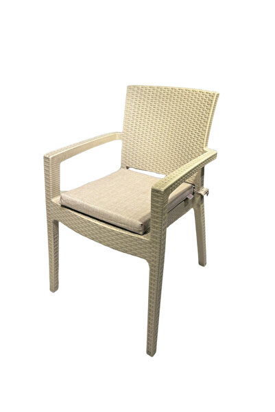 Derya Ticaret Sandalye Minderi 4 Adet 40x45 Cm