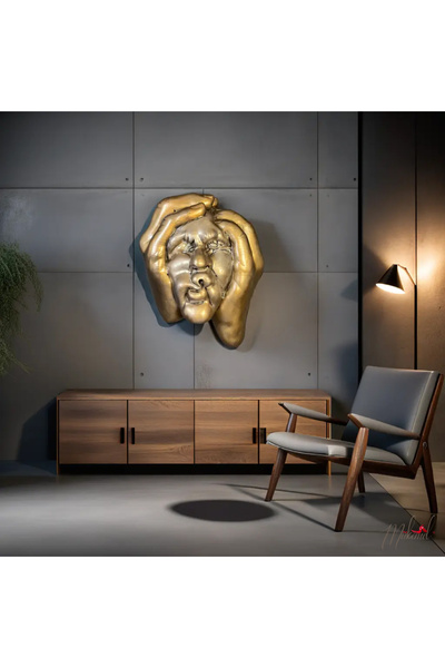 MÜKEMEL İçerdeki Yük - duvara asılan insan yüzü, duyguların gösterildiği - Mu...