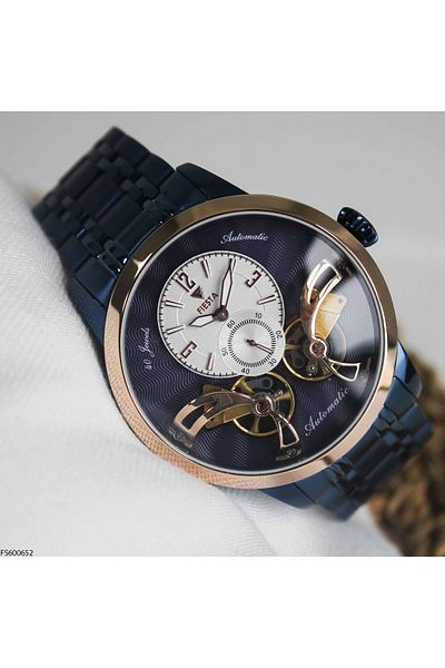Fiesta Fs 600652   Automatic Men's Wrist Watch with Steel Cord