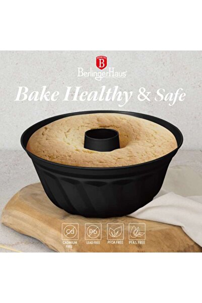 Berlinger Haus Forma de tort cu suprafata din titan 25 cm Colectia Matte Black