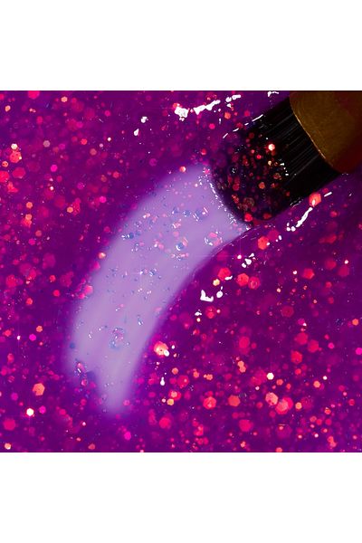 Cupio Glitter Neon Builder Gel - Summer Babe 15ml