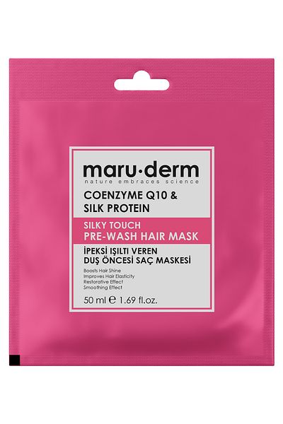 Maru.Derm قناع الشعر Dup Radiance Coenzyme Q10 وبروتين الشريط 50 مل