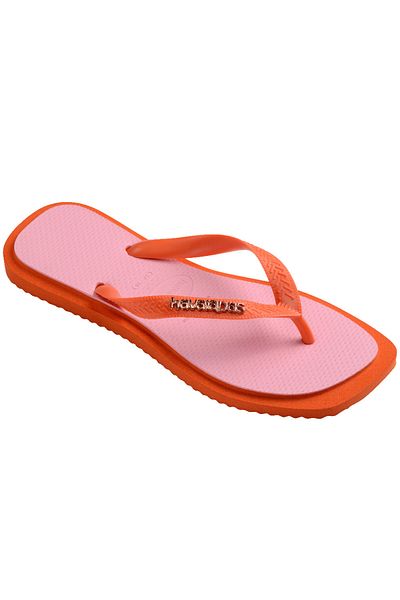 Havaianas Γυναικείες σαγιονάρες Top Square Fusion Sunset Orange