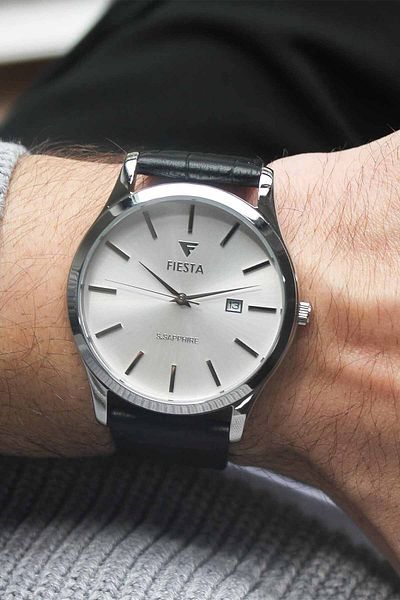 Fiesta Fs 600793   Men's Wrist Watch with Leather Cord