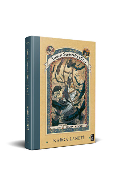 XLibris Talihsiz Serüvenler Dizisi 7 - Karga Laneti (CİLTLİ)