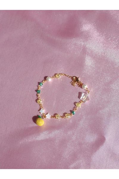 Reorah Collection Lemon Meringue Bracelet
