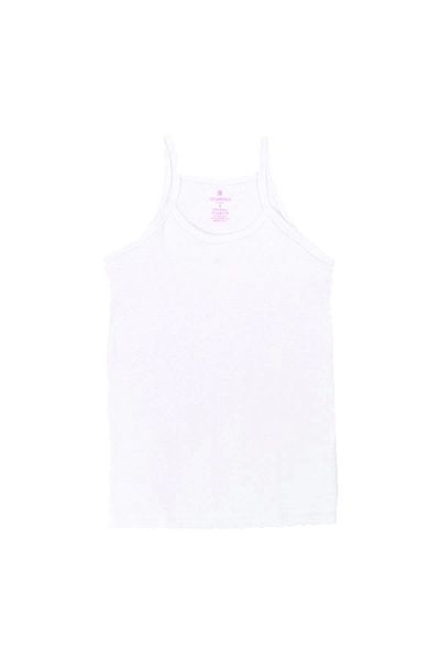 Ceylanoğlu Girl's Ribbed Satin String Strappy Undershirt, Pack of 6