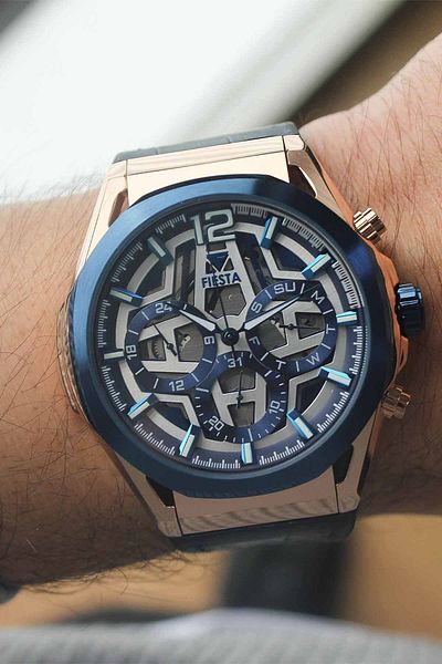 Fiesta Fs 600569   Automatic Men's Wrist Watch with Silicone Cord