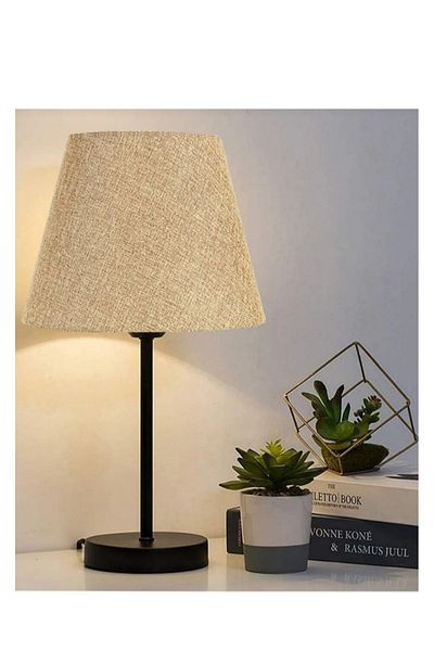 Semboldekor Black Footed Charm 18 Beige Lampshade