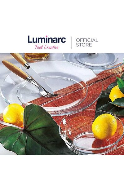 Luminarc 23 cm 6-Person Pit Dinner Plate
